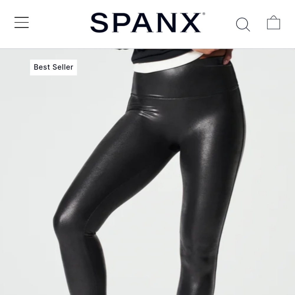 Spanx faux leggings